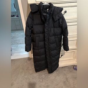 Lululemon Athletica Black Puffer Jacket